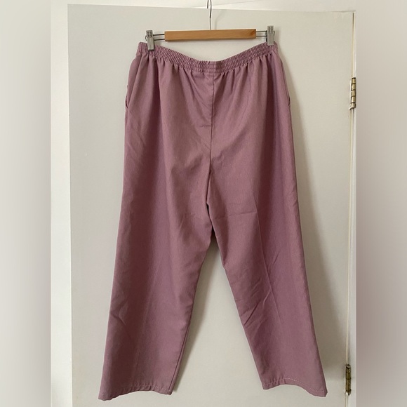Pink vintage lights wide trousers - Picture 3 of 3